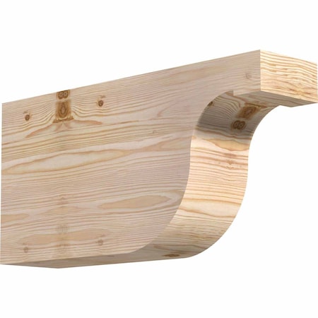 Ekena Millwork Del Monte Smooth Rafter Tail, Douglas Fir, 5 1/2"W x 12"H x 24"L RFT06X12X24DEL00SDF